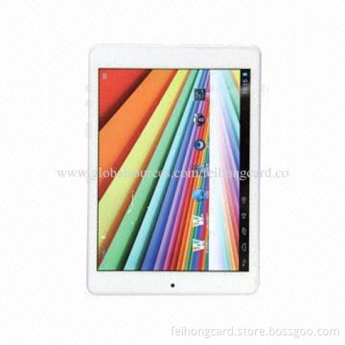 7.85-inch Quad-core Android Tablet with MTK8389, 1GB/8GB, Bluetooth, 3G, GPS and Bluetooth